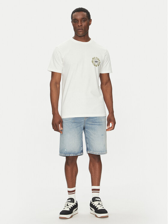 Quiksilver Quiksilver Póló EQYZT08036 Ekru Regular Fit