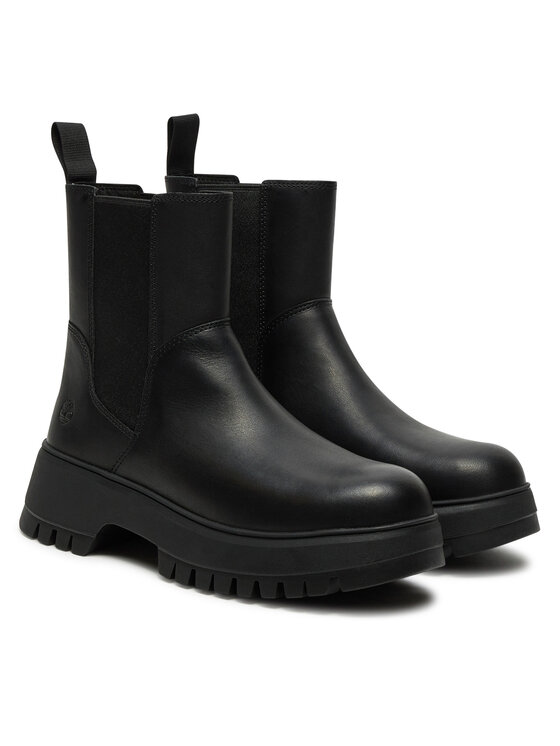 Timberland Kotníková obuv s elastickým prvkem Timberland Mid Pull On Boot TB0A6FCHW021 Černá