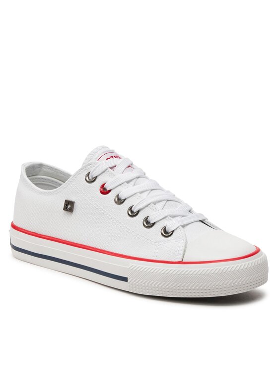 Big Star Shoes Plátěnky Big Star Shoes NN274656 Bílá