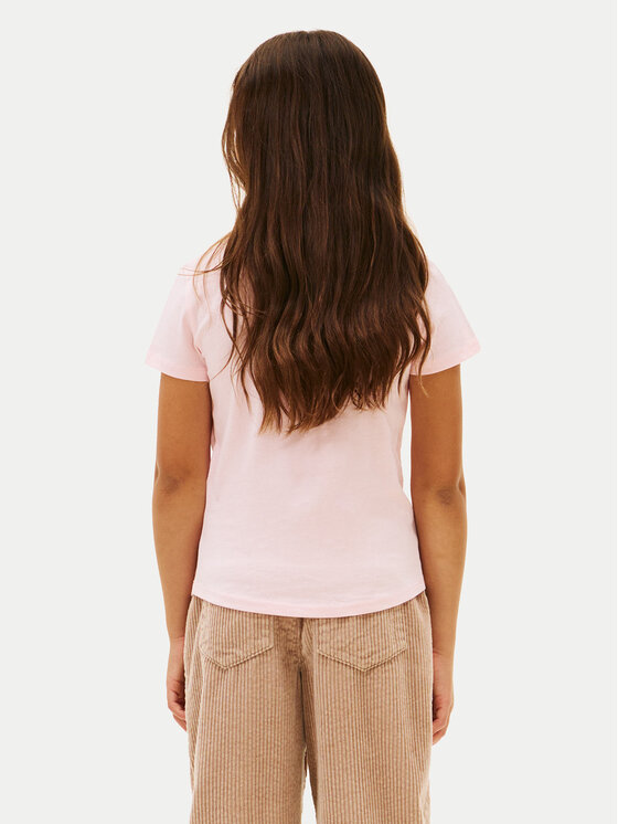 Tommy Hilfiger Tommy Hilfiger Camiseta KG0KG09257 D Rosa Regular Fit