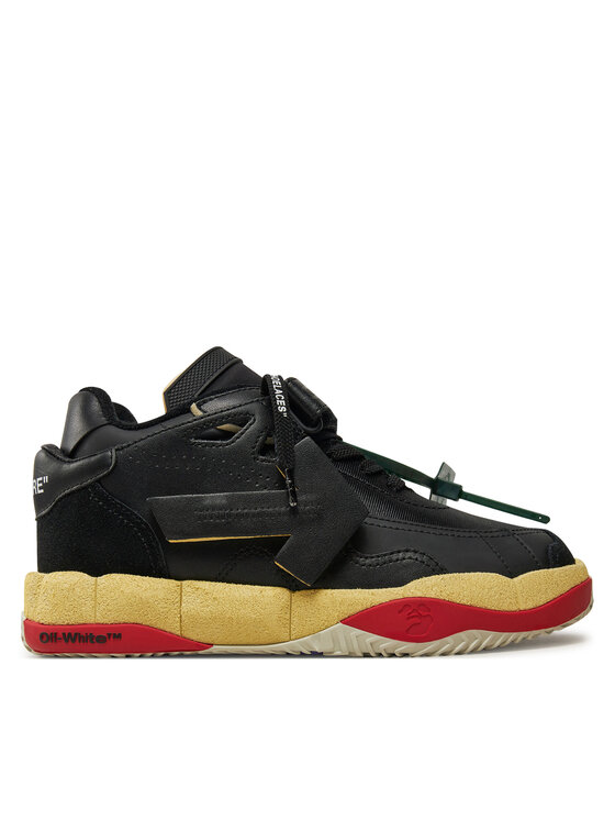 Off-White Superge Off-White OMIA260S23LEA Črna