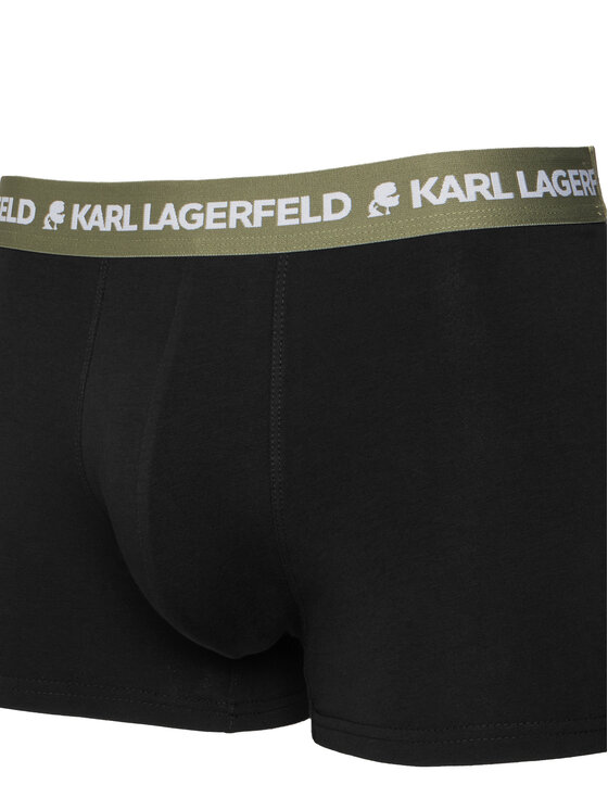 KARL LAGERFELD KARL LAGERFELD Conjunto de calzoncillos boxer B1M47030 Negro
