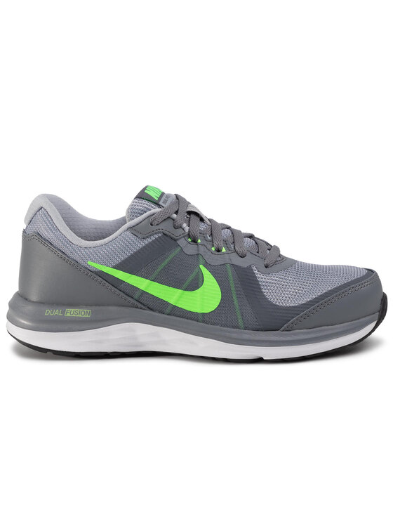 Nike Buty do biegania Nike Dual Fusion X 2 (GS) 820305 003 Szary
