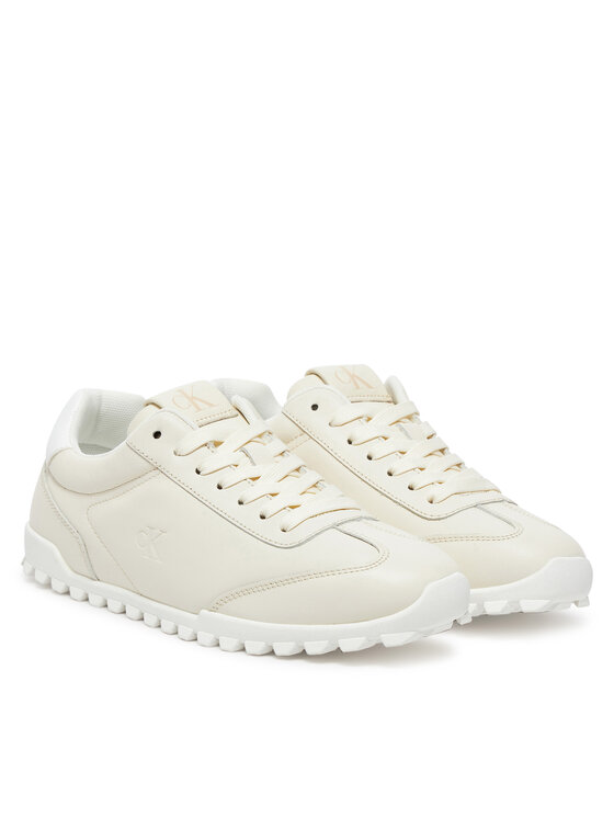 Calvin Klein Jeans Sneakers Calvin Klein Jeans Low Profile Runner YW0YW01751 Écru