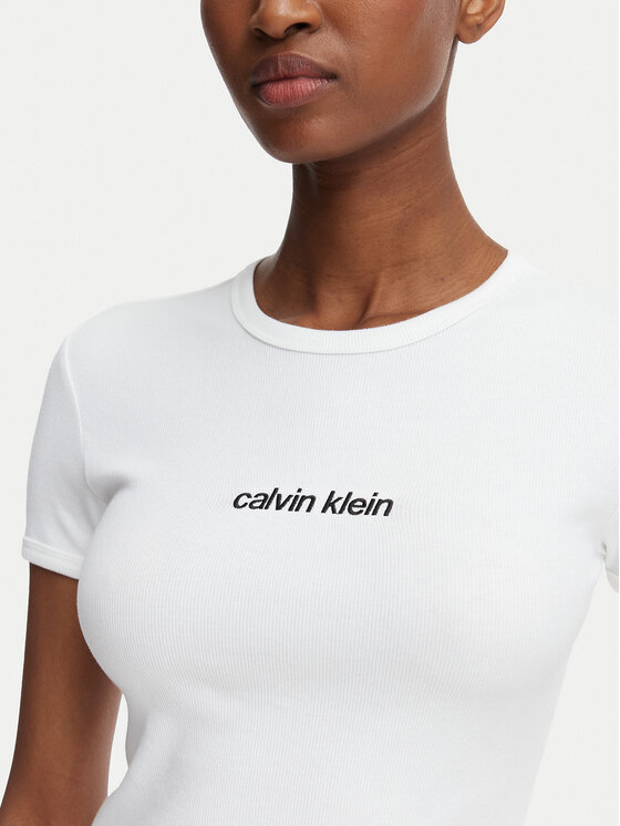 Calvin Klein Jeans Calvin Klein Jeans Camiseta LV047G816G Blanco Slim Fit