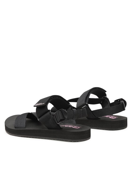 Jack Wolfskin Sandále Jack Wolfskin Urban Entdeckung Belt Sandal W 4056801 Čierna