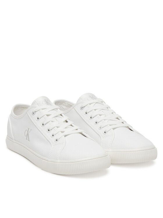 Calvin Klein Jeans Scarpe sportive Calvin Klein Jeans Ess Vulc Low Mg Canvas YM0YM01209 Bianco