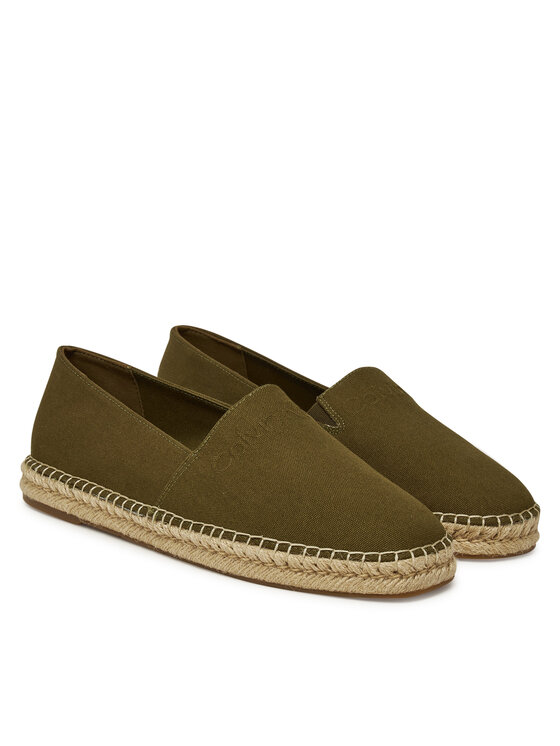 Calvin Klein Alpargatas Calvin Klein Espadrille Cv Logo HM0HM01808 Caqui