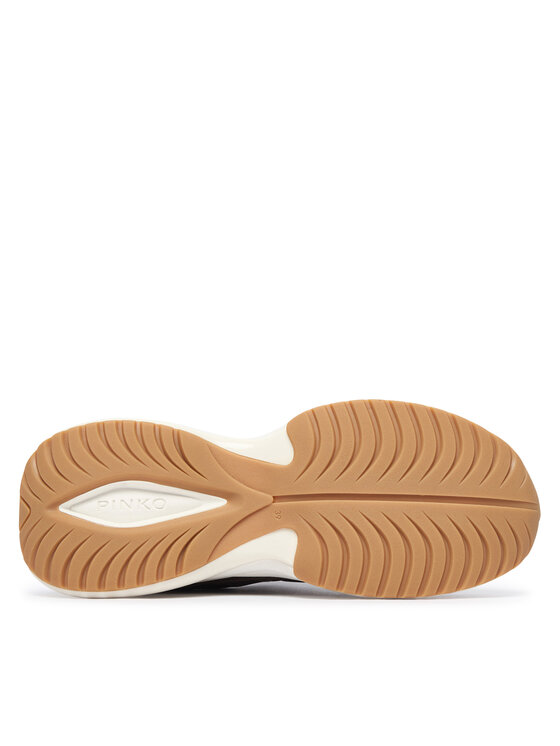 PINKO Sneakersy PINKO Ariel 33 SS0135P020 Brązowy ciemny