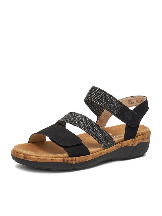 Remonte Szandál Remonte R6861-02 Fekete