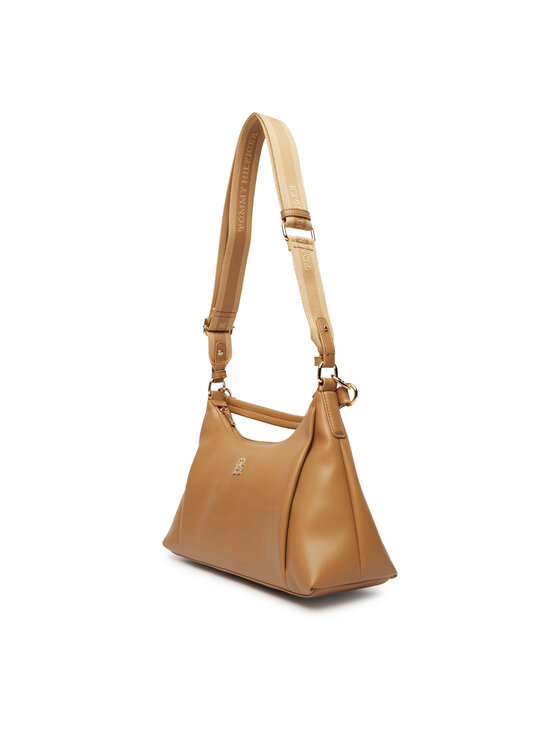 Tommy Hilfiger Geantă Tommy Hilfiger Th Essential Shoulder Bag AW0AW18373 Maro