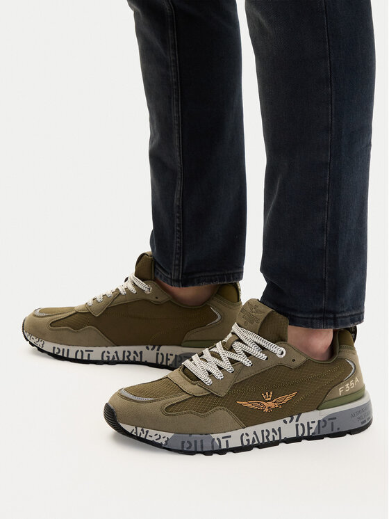 Aeronautica Militare Снікерcи Aeronautica Militare 261SC0276UCT04327 Зелений
