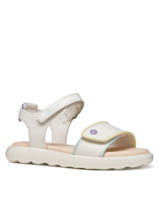 Geox Sandały Geox J Sandal Puffypop Gi J65MSC 05402 C0653 D Biały