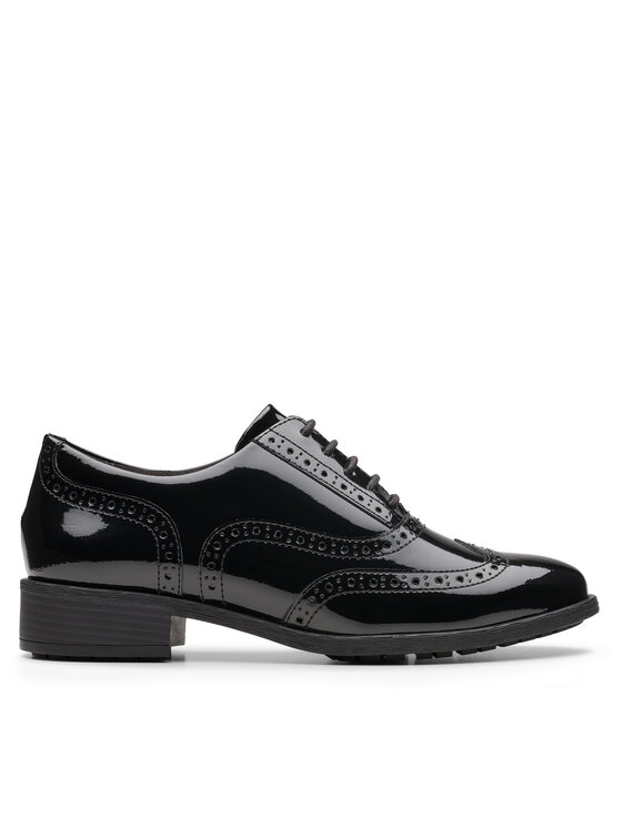 Clarks Оксфорди Clarks Havisham Oak 26178710 Чорний