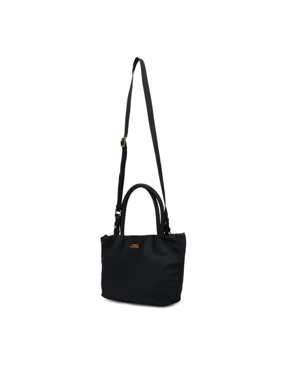 Tommy Hilfiger Τσάντα Tommy Hilfiger Th Marina Bucket Nylon AW0AW18831 Μαύρο
