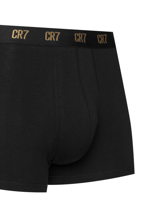 Cristiano Ronaldo CR7 Cristiano Ronaldo CR7 Conjunto de calzoncillos boxer 8125-49 Negro