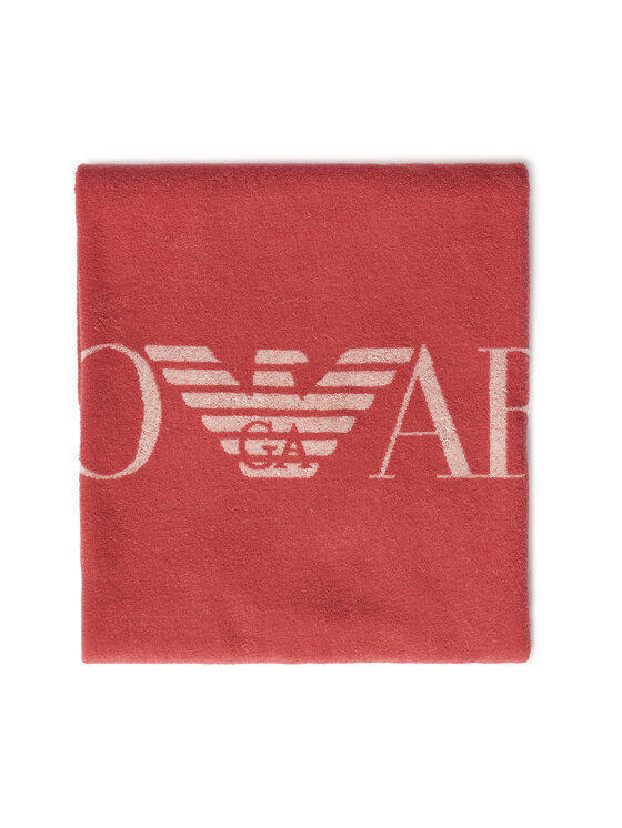 Emporio Armani Brisača za plažo Emporio Armani EX000019 AF20424 UA303 Temno rožnata
