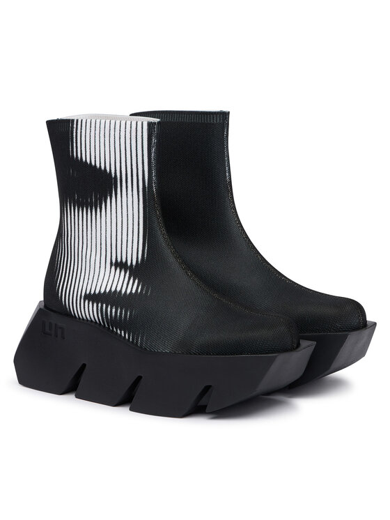 United Nude Īsie zābaki United Nude Bull Canvas LO 11023510202 Melns