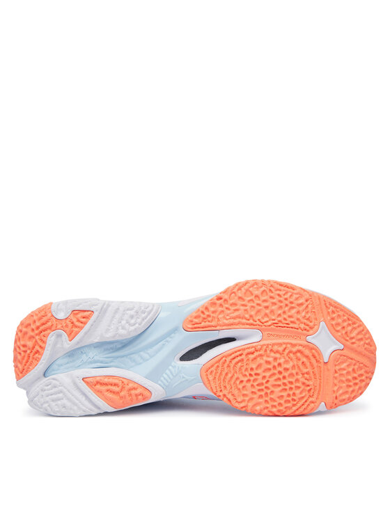 Mizuno Взуття у спортзал Mizuno Wave Lightning Elite Mid V1GC2605 Світло-синій