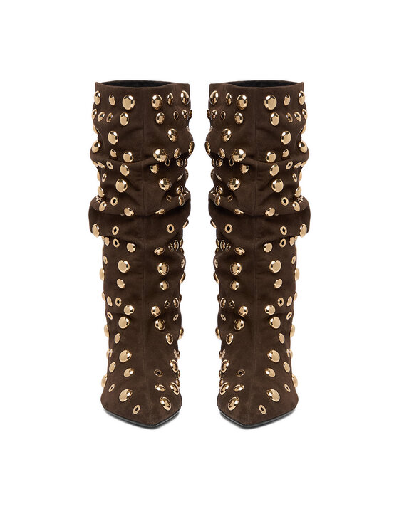 Eva Minge Členková obuv Eva Minge EO-TESS-2117-05 Hnedá