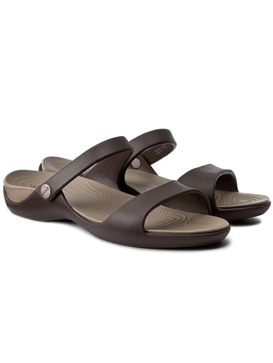 Crocs Papucs Crocs Cleo V 204268 Barna