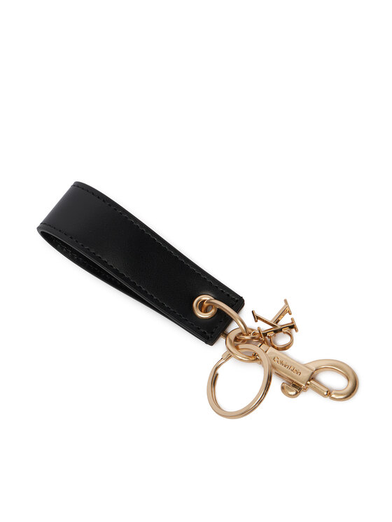 Calvin Klein Piekariņš Calvin Klein Bold Ck Logo Key Fob LV04D1151G Melns
