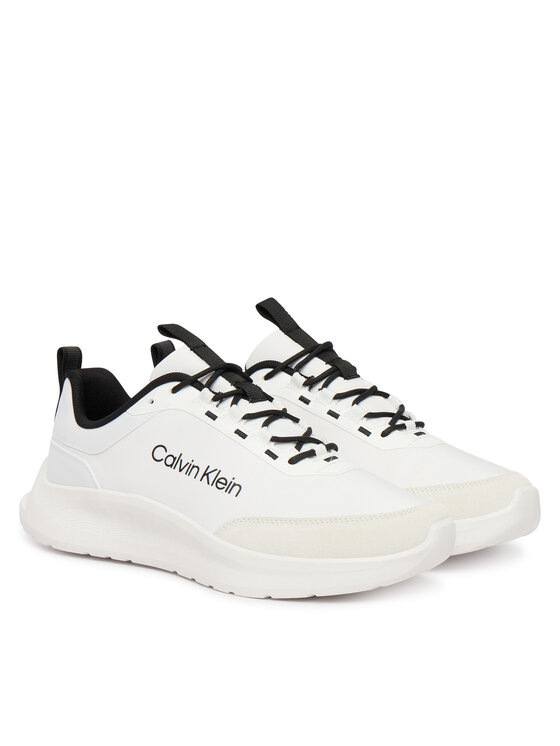 Calvin Klein Αθλητικά Calvin Klein Light Eva Runn Ess Laceup Ny-Su HM0HM02342 Λευκό