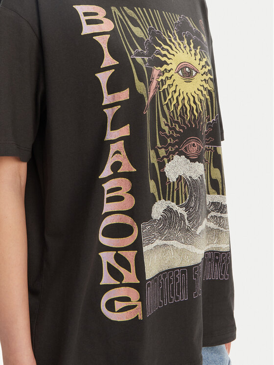 Billabong Billabong Футболка EBJZT00443-KTA0 Чорний Regular Fit