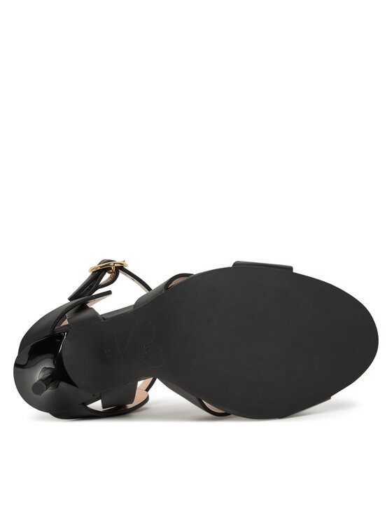 LOVE MOSCHINO Босоніжки LOVE MOSCHINO JA16069G1MIA0000 Чорний