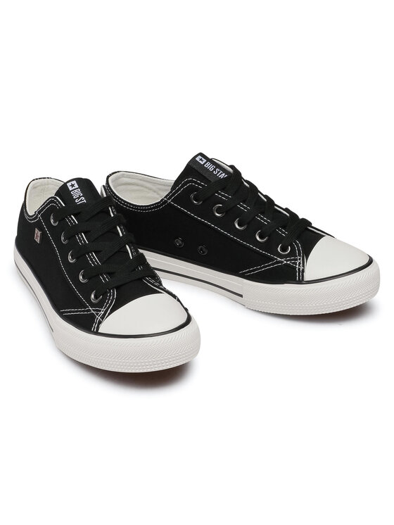 Big Star Shoes Tornacipő Big Star Shoes DD374163 S Fekete