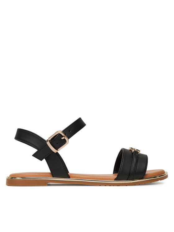 Tommy Hilfiger Sandali Tommy Hilfiger T3A2-33778-0326 S Črna