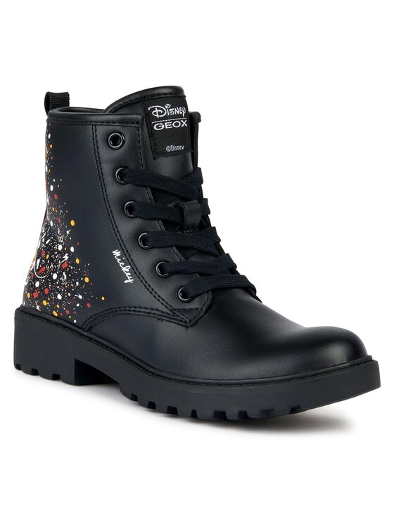 Geox Planinarske cipele Geox J Casey Girl J2620D 000BC C9240 M Crna