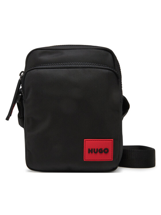 HUGO Плоска сумка HUGO Ariell Saddle M 50547767 Чорний