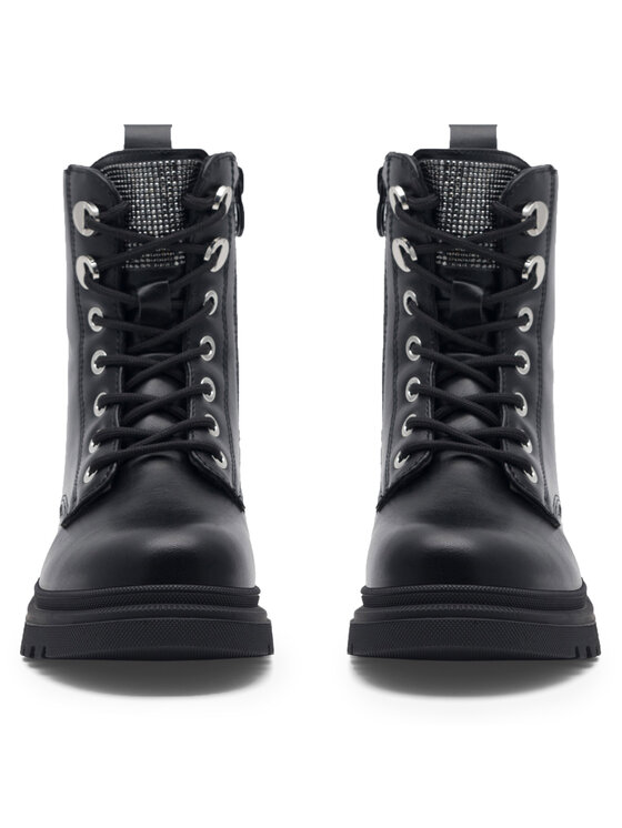 Nelli Blu Polokozačky Nelli Blu CS6171-01 Černá