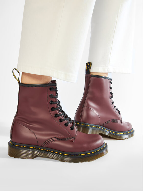 Dr. Martens Берци Dr. Martens 1460 Smooth 11821600 Бордовий