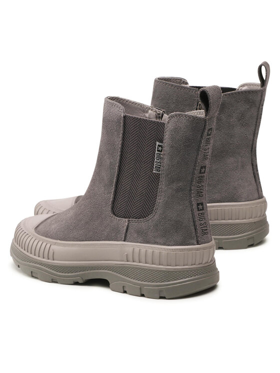 Big Star Shoes Μποτάκια Big Star Shoes II274353 Γκρι