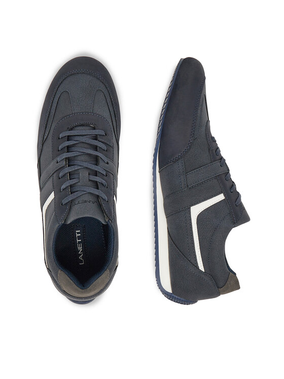 Lanetti Sneakersy Lanetti EMERALD-30 MBS Tmavomodrá