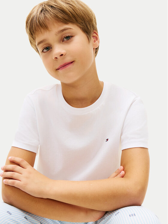 Tommy Hilfiger Tommy Hilfiger Komplet t-shirt majic﻿ Cn Tee Ss UB0UB00310 Pisana Regular Fit