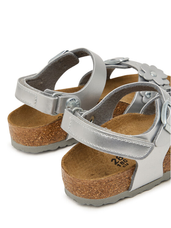 Birkenstock Босоніжки Birkenstock Rio As Flowers 1031702 S Срібний