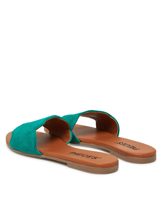 Pieces Šľapky Pieces 17156838 Zelená