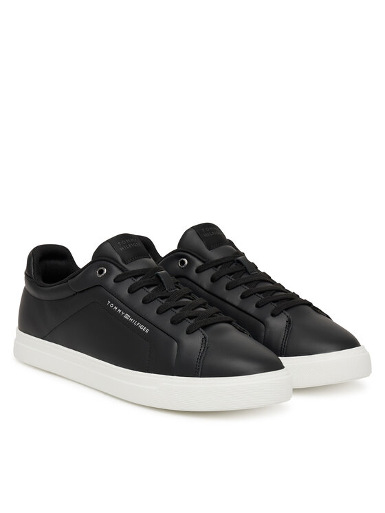 Tommy Hilfiger Sneakers Tommy Hilfiger Icon Court Light Premium FM0FM05837 Nero