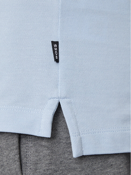 BOSS Boss Поло Parlay 190 50494697 Блакитний Regular Fit