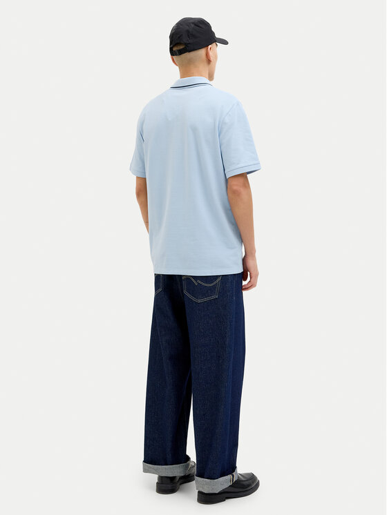 Jack & Jones Jack & Jones Поло Hudson 12269238 Блакитний Regular Fit