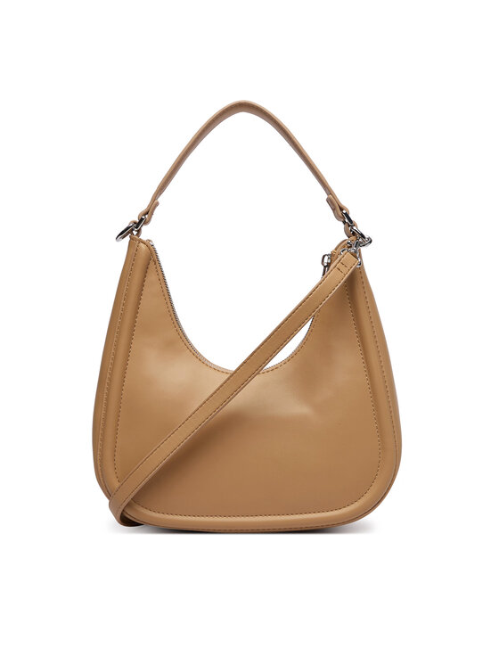 Calvin Klein Geantă Calvin Klein Bold Ck Small Crescent LV04F3561G Bej