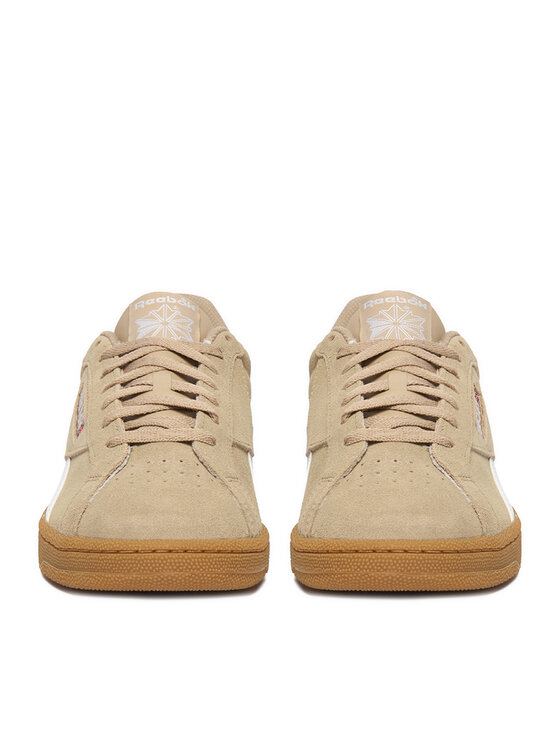 Reebok Sneakersy Reebok EO-CLUB C GROUNDS UK 100277421 Beżowy