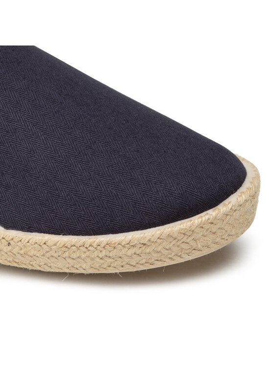 Tommy Hilfiger Espadryle Tommy Hilfiger Easy Summer Slip On FM0FM00569 Granatowy