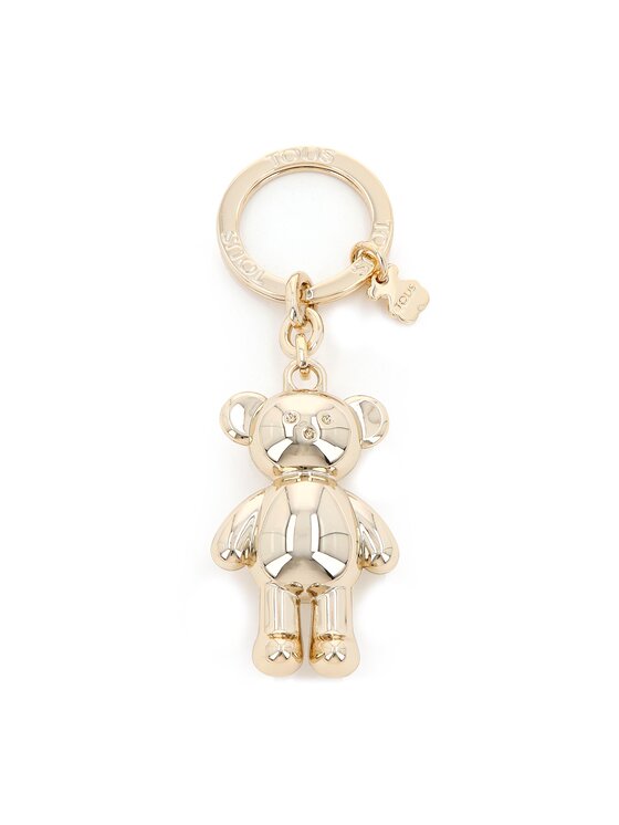 TOUS Брелок TOUS Llavero Oso Teddy Bear 2001594355 Золотий