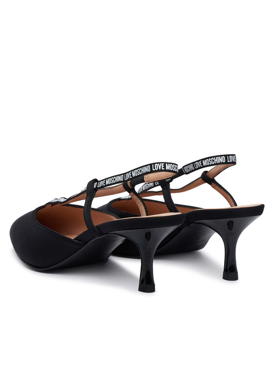 LOVE MOSCHINO Туфлі LOVE MOSCHINO JA10516G0OIM0000 Чорний