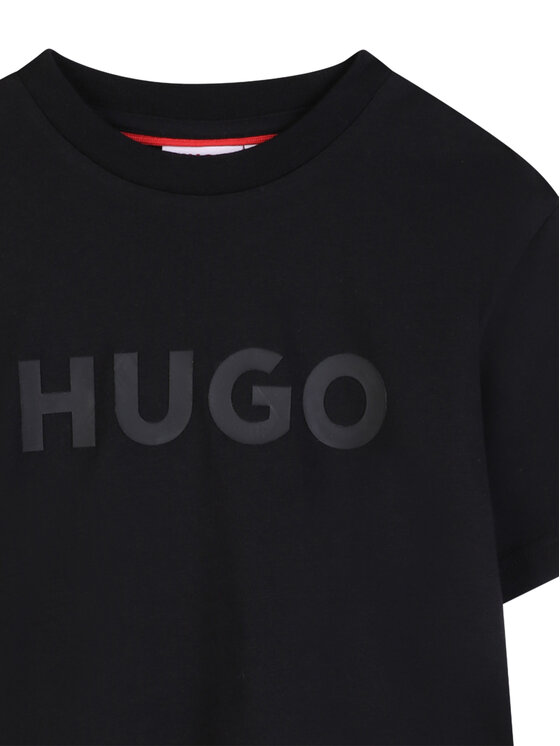 HUGO HUGO Camiseta G01014 D Negro Regular Fit