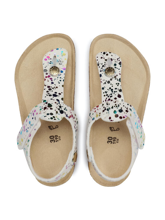 Birkenstock Sandály Birkenstock Kairo Hl Kids 1019085 Bílá